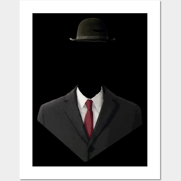 incognito Magritte Wall Art by DROLO